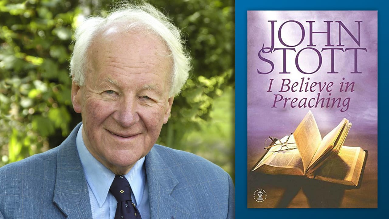 John Stott on speaking out about contemporary issues