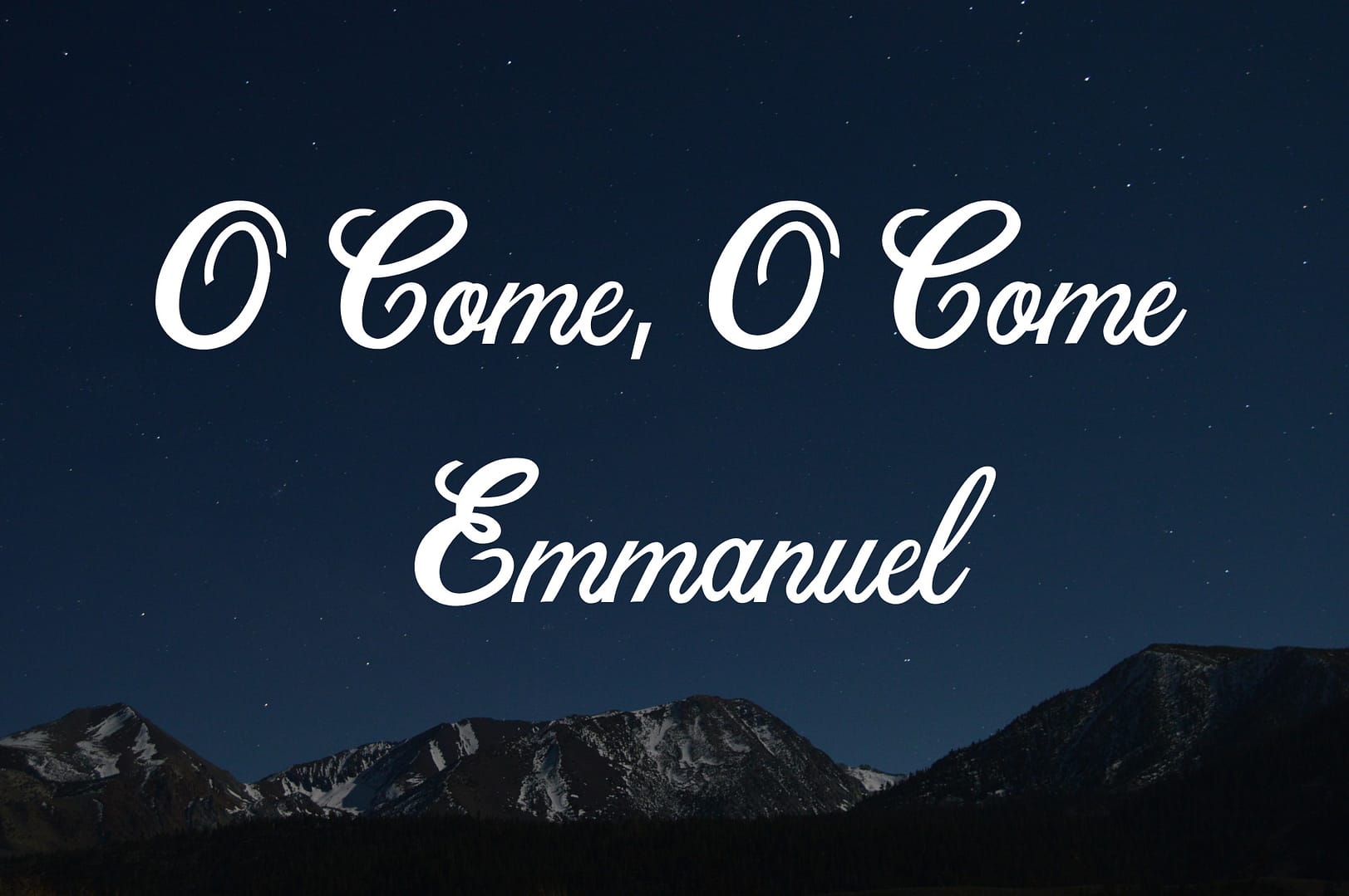 O Come, O Come Emmanuel: Meaning